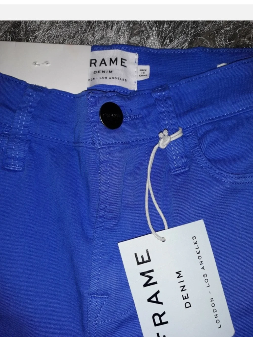 FRAME | Le High Skinny pants / Coastal Blue size 27 - Picture 3 of 8